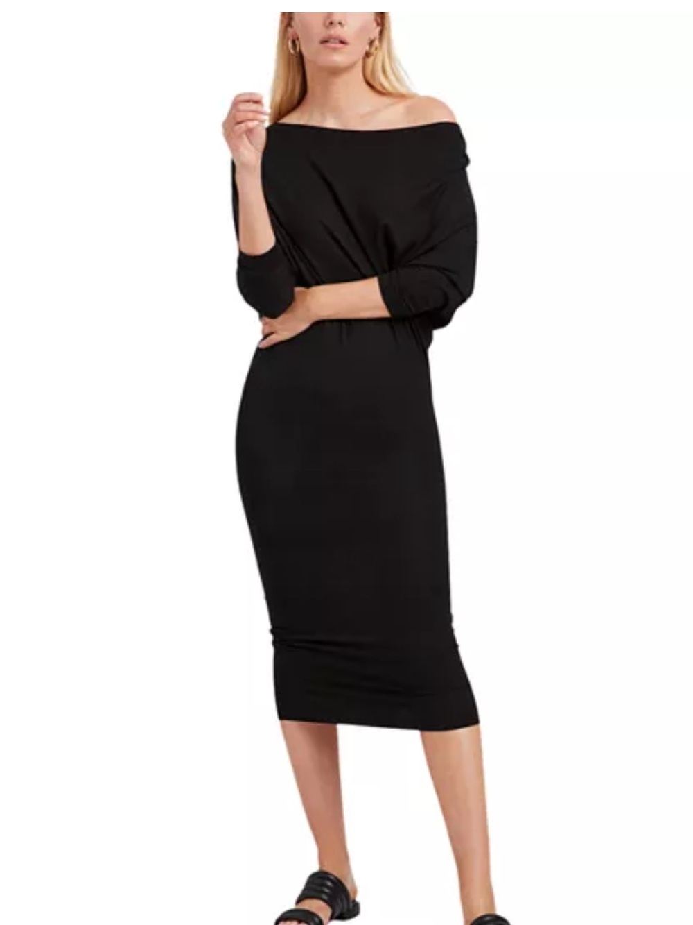 NWT Marcella Julia Dress Black L